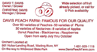 Davis Peach Farm